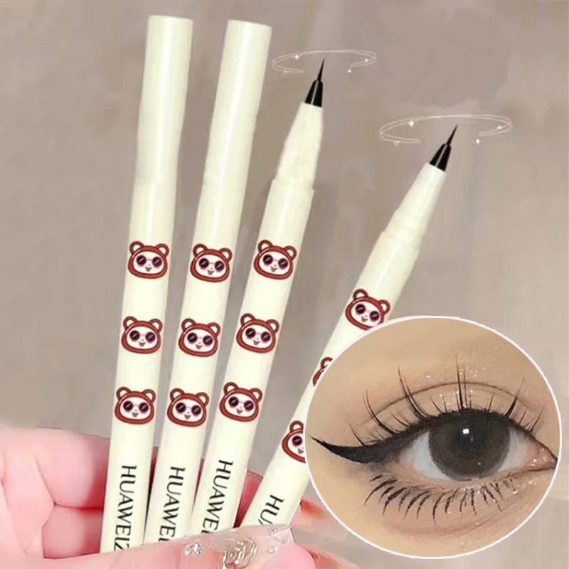 1PC Black Liquid Eyeliner Pencil Waterproof Quick Dry Smooth Eye Liner Long Lasting Lower Eyelash Pen Eyes Makeup Cosmetics Tool