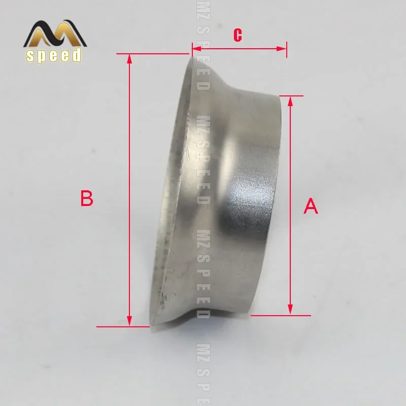 Car accessories Exhaust muffler pipe diameter-reducing stainless steel welding general-purpose connecting pipe large and small