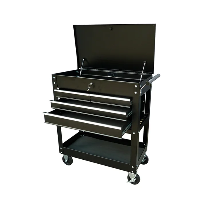 

Multifunctional Steel Metal Workshop Garage Mechanic Rolling Tool Cabinet Trolley Box