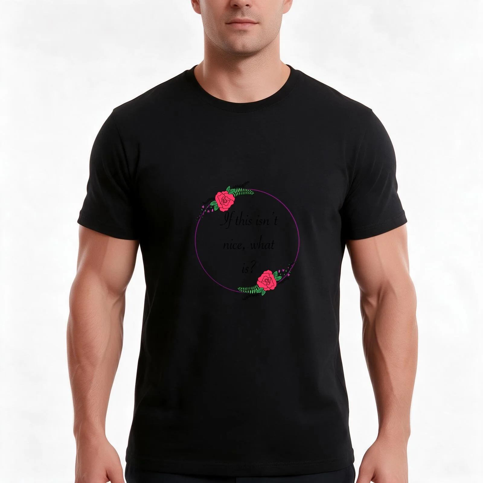 If This Isn't Nice, What Is? - Kurt Vonnegut T-Shirt, Summer Casual Cotton Tee, Oversized Streetwear Tops, Vintage Graphic Print