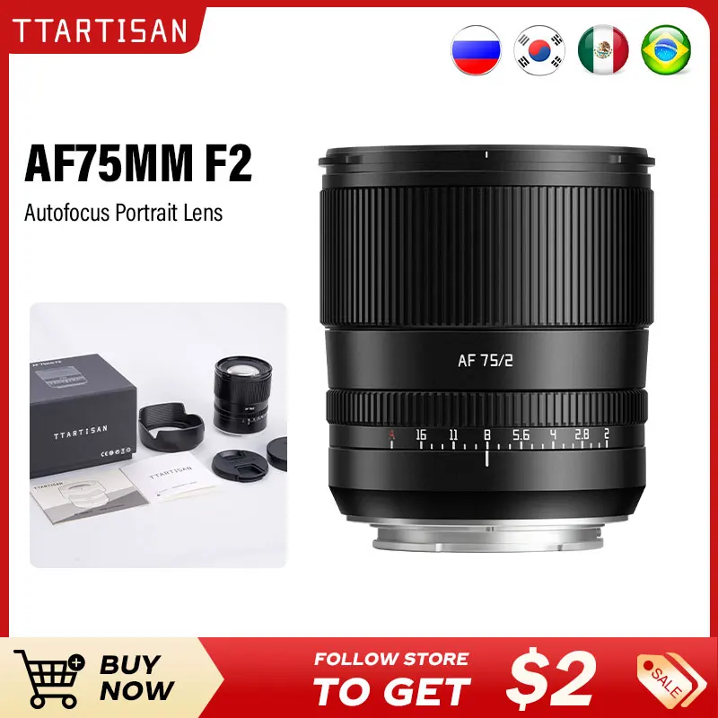 Ttartisan 75Mm F2 A…