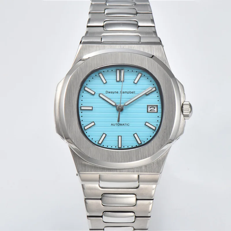 

Новые деловые мужские часы, модные многофункциональные водонепроницаемые механические часы со стальным ремнем, спортивные часы с квадратным циферблатом