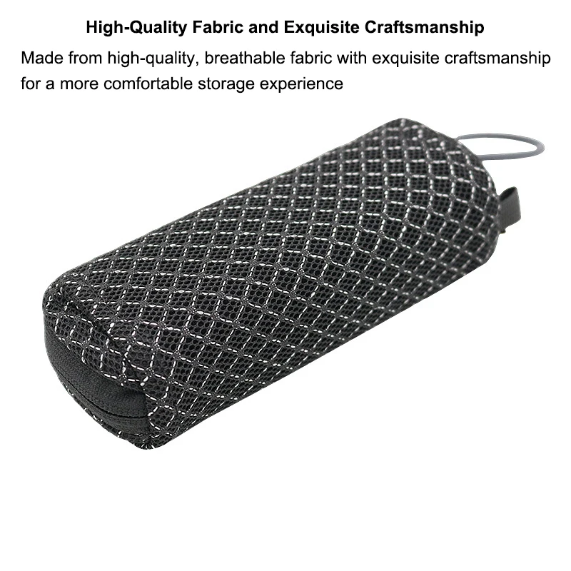 Carrying Case for Xiaomi PB1165MI Power Bank 10000mAh 165W with Carabiner Breathable Fabric Dual Zipper Portable Pouch