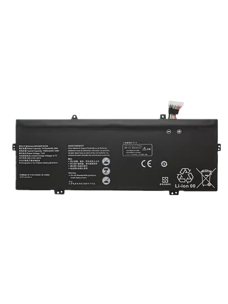 Imagem -02 - Bateria para Huawei Matebook x Pro Grau a Pro 14 Kpl-w00 Klv W29c Ach W29 W19c W29b Klvl Wfe9 Klvc Wfh9l Wx9