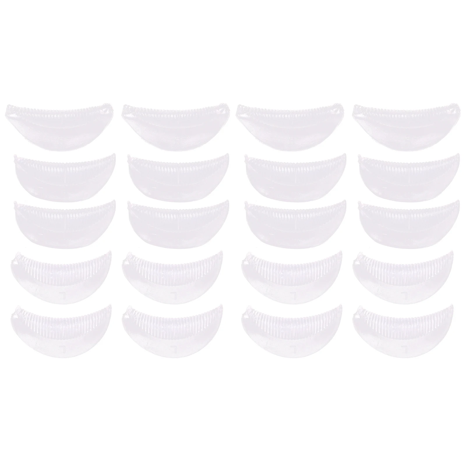 

10Pairs Eyelash Perming Silicone Pads Soft Lash Lift Cushions for Long Term Salon Or Home Eyelash Styling Lash Lift Pads