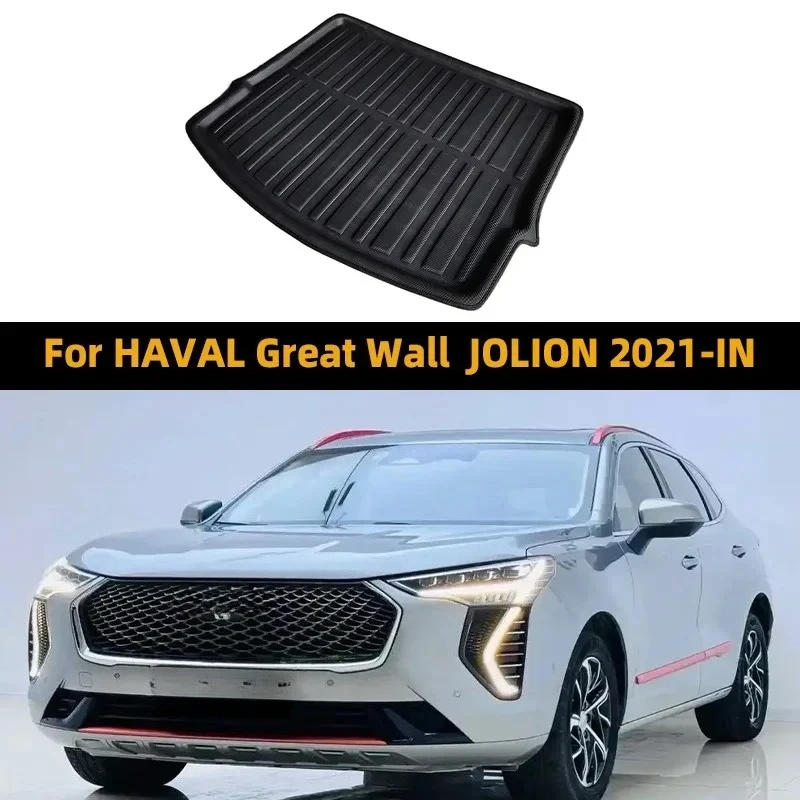 

Для HAVAL Great Wall JOLION 2021-IN автомобильный коврик для заднего багажника, багажник, напольный противоскользящий коврик, внутренняя крышка багажника, подкладка