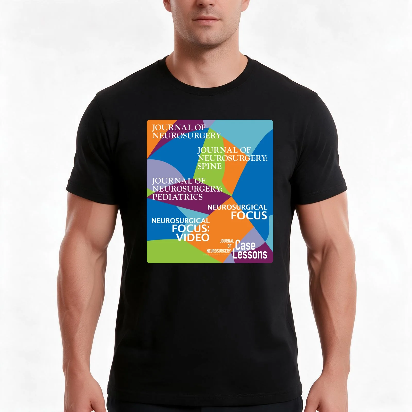 Our Family of Journals (mosaic) T-Shirt, Summer Casual Cotton Tee, Oversized Streetwear Tops, Vintage Graphic Print, 100% Cotton