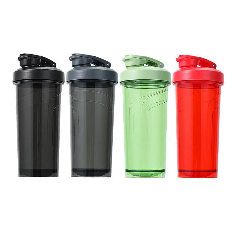 700ML Carry Handle Fitness Outdoor Sports Leakproof Blender Mixing Ball Large Capacity Gym Performance Shaker Bottle