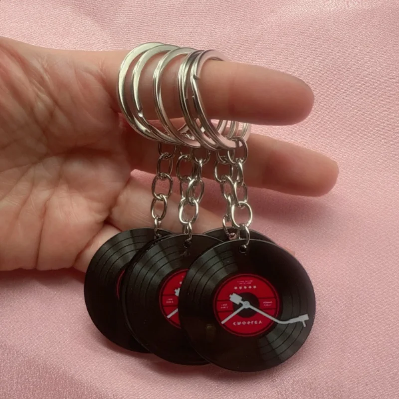 5pcs acrylic 2D disc keychain, suitable for bag hanging accessories, the best choice for gifts