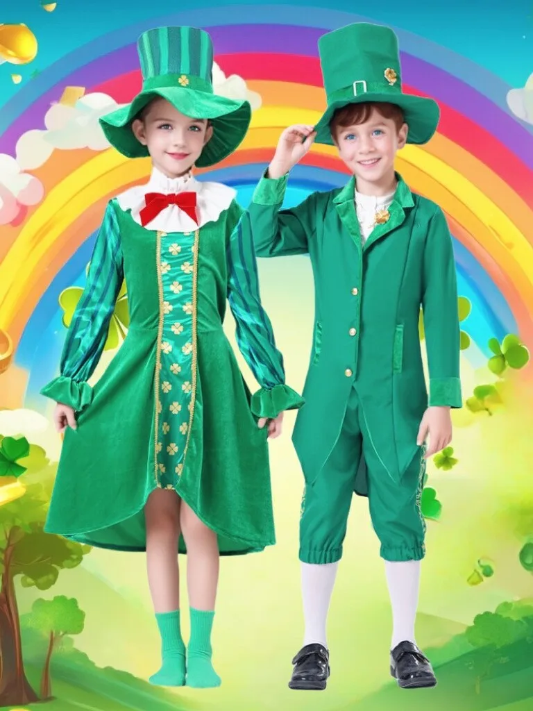 

Детский национальный костюм een Fairy Tailored Dr, юбка с хвостом для мальчиков, сценический костюм для косплея на Хэллоуин, наряд для девочек Dr