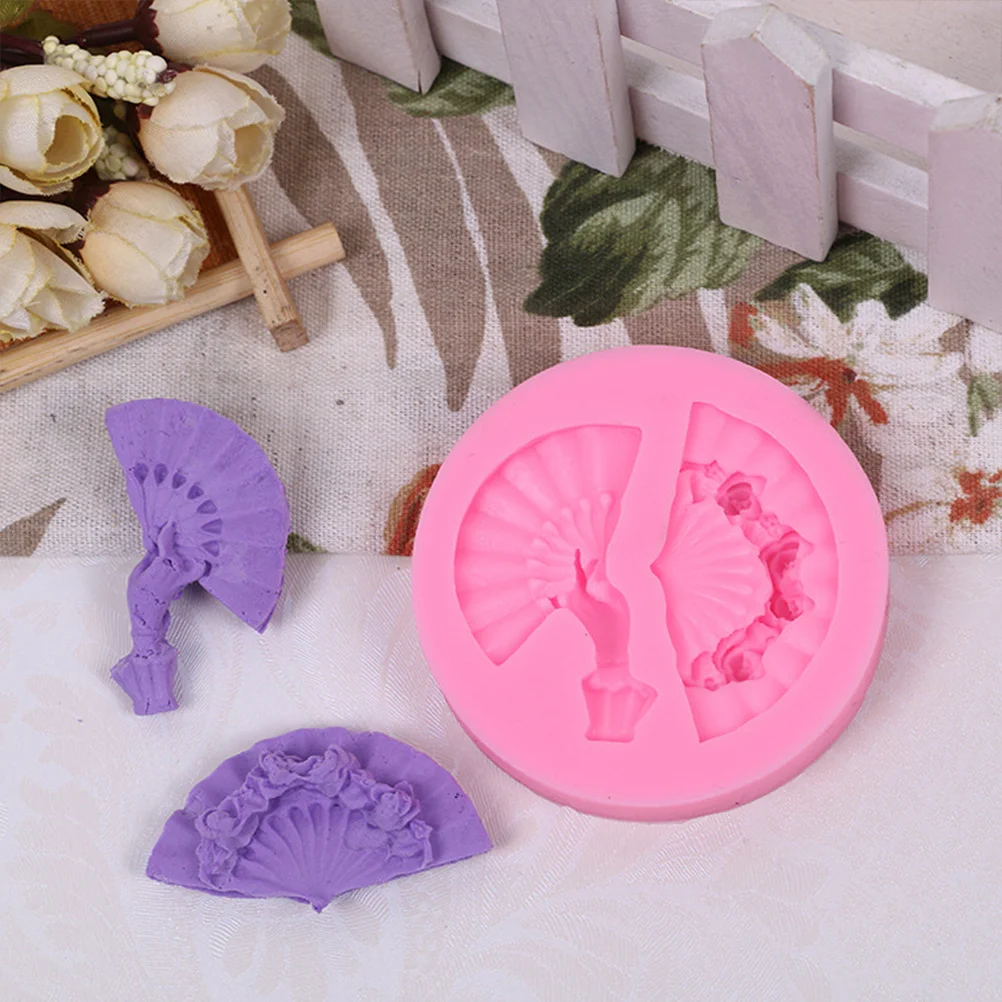 

Silicone Cake Mold DIY 3D Fondant Baking Mold Decorating Supplies Tool for Chocolate Polymer Clay Soap Silicone Fondant Molds