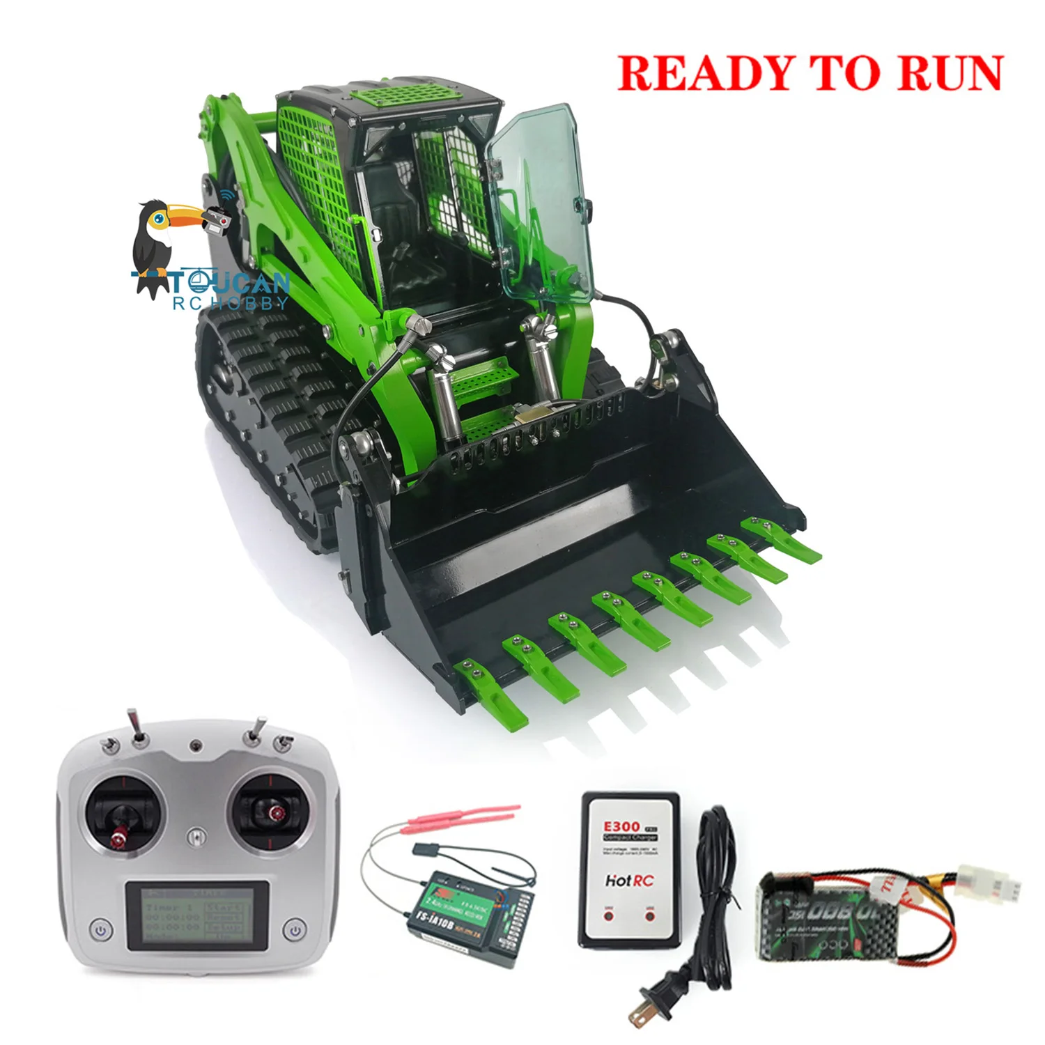 

LESU 1/14 Metal Aoue-LT5 Tracked Skid-Steer RC Hydraulic Loader RTR Version Remote Control Cars Trucks Model Toys Gifts THZH1211