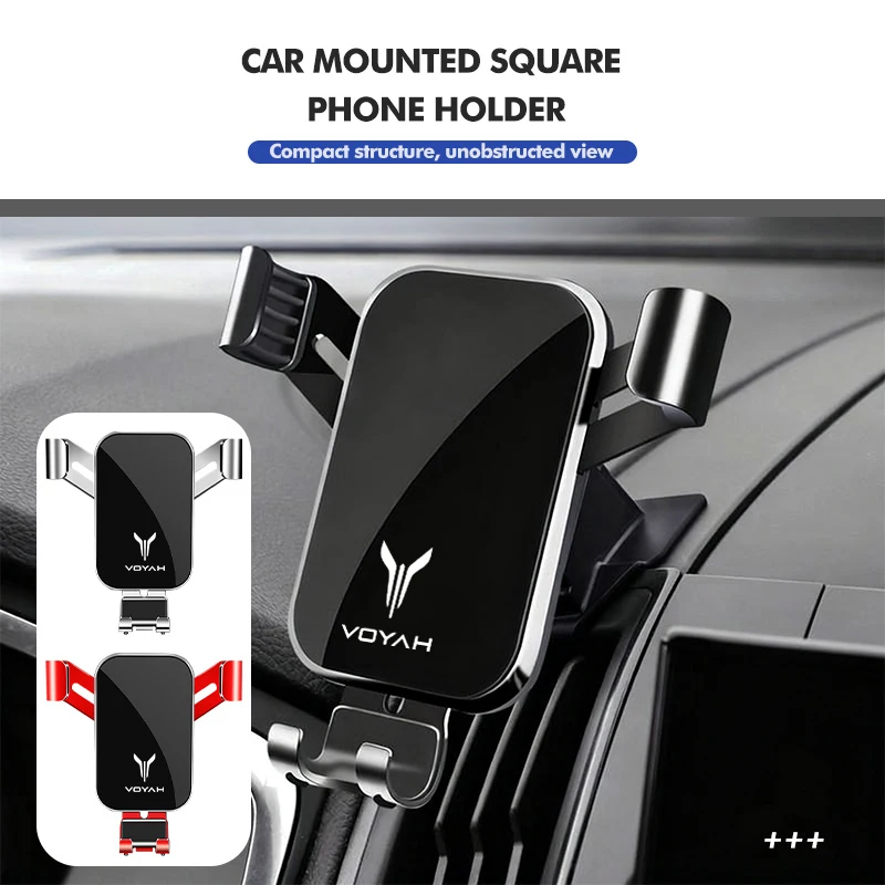 Suporte de gravidade para telemóvel, para colocar na grelha de ventilação do carro, compatível com os modelos Voyah Free, Dreamer, Courage e Passion, 