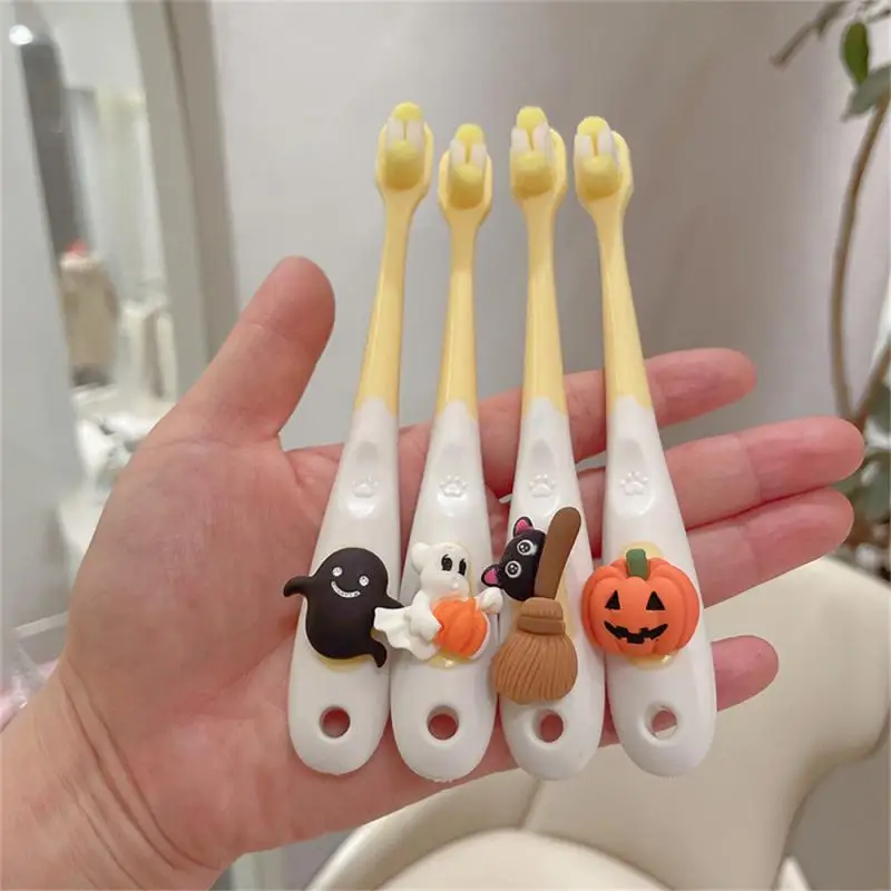 Halloween Toothbrush Graphic Design Clean Mouth Mouthguard Small Head Soft Fur Toothbrushes And Accessories Childrens Toothbrush