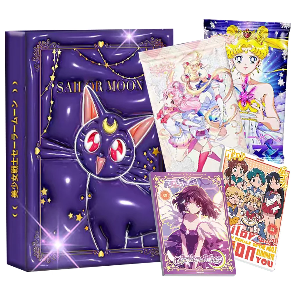 

Sailor Moon Collection Cards Anime Love and Justice Magical Girl Tsukino Usagi Hino Rei Shining Goddess Princess Cards Fun Gifts