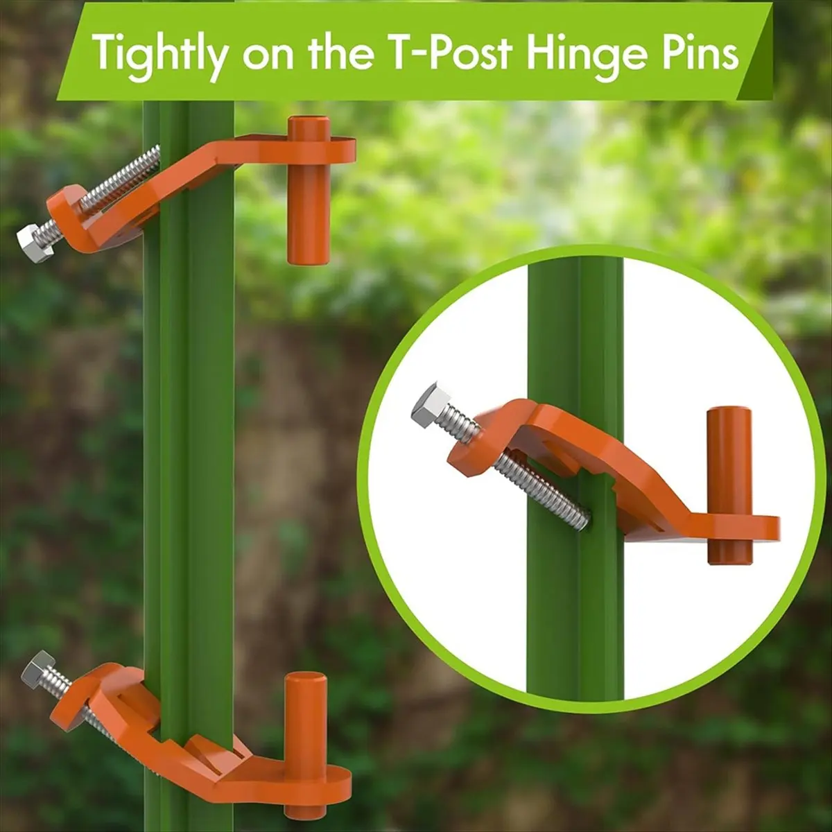 T-Post Gate Hinge Pins Heavy Duty Gate Hanger Hang A Gate From A Metal T Post Steel Gate Hinges Target Hanger