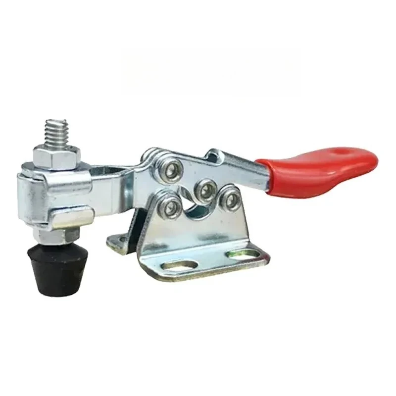 GH 201 Horizontal Quick Clamp 27KG Vertical Toggle Clamp Woodworking Engraving Machine Workholding Fixed Clamp Tool