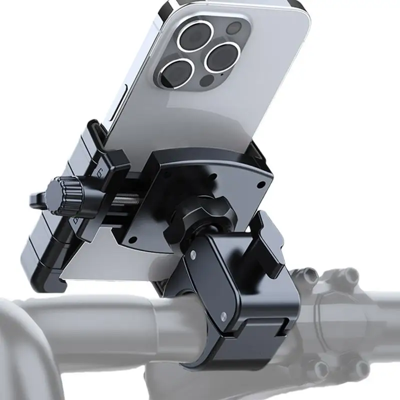 

Bike Phone Mount Holder Handlebar Phone Mount For Motorcycle Bike Quick Release Phone Holder With Knob Control For Scooter
