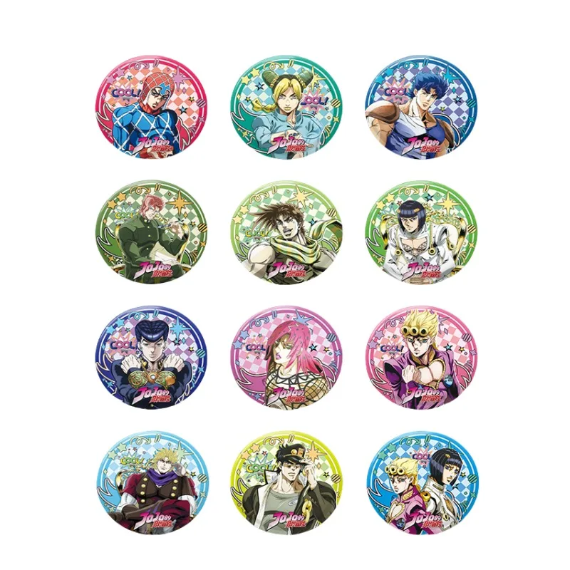 Невероятные приключения ДжоДжо, дио Брандо, креативная новая глухая коробка, жесть, значок, анимационная периферийная брошь, слепая сумка, подарок на день рождения