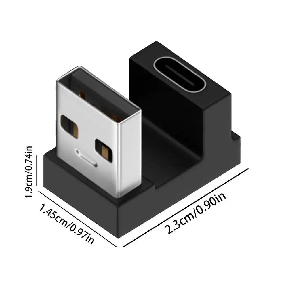 Usb A Male To Type-C Female Adapter Usb3.1 Gen 2 Converter 10gbps Data Transmission Adapter For Phones Computers