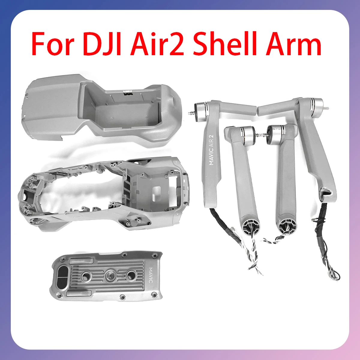 

Original Air2 body upper, middle, lower shell front, rear, left, right power arm for DJI drone Air series maintenance accessorie