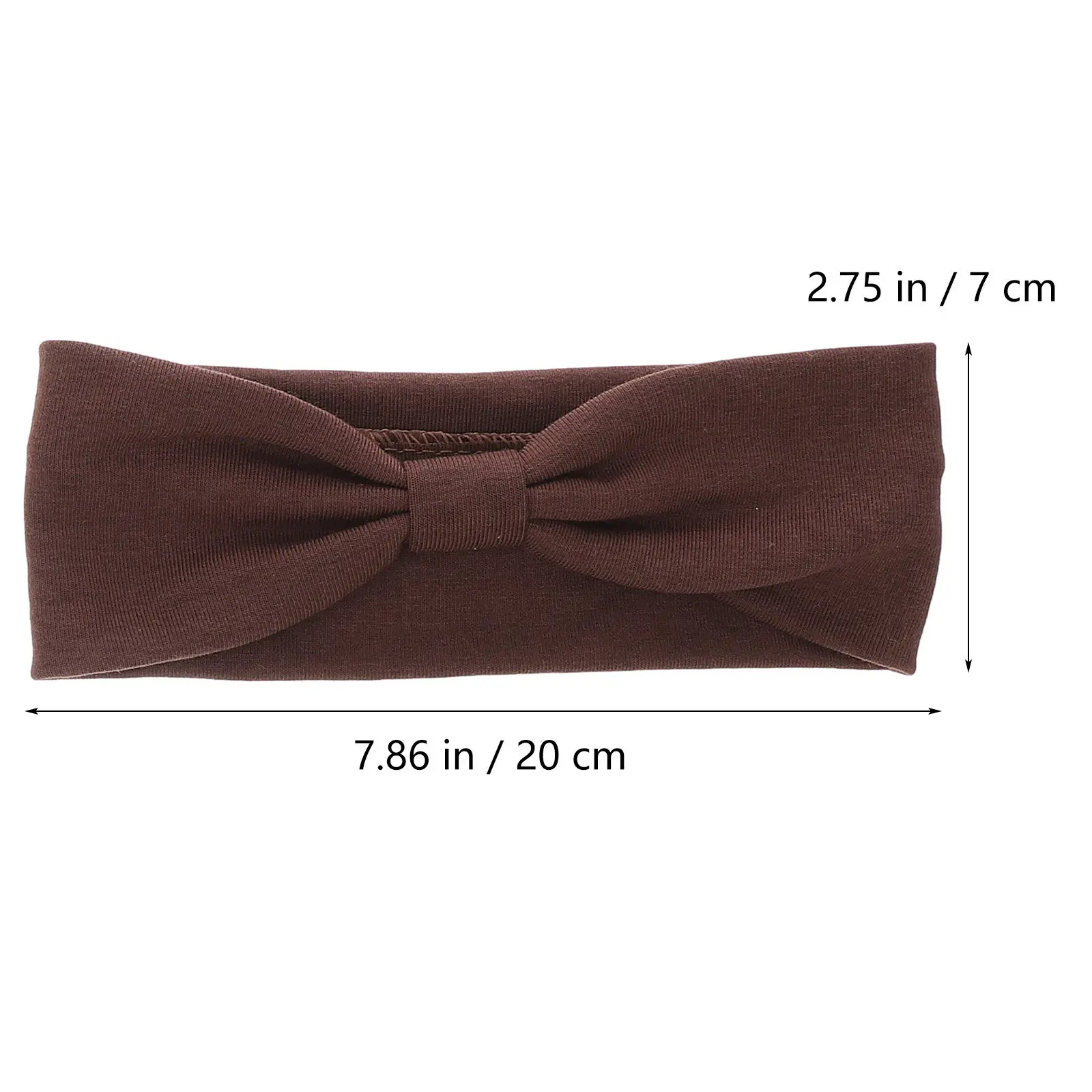4Pcs Women Elastic Headband Cotton Wide Knotted Headbands Yoga Headband for Exercise Face Washing Cooking Facial Mask Stylish
