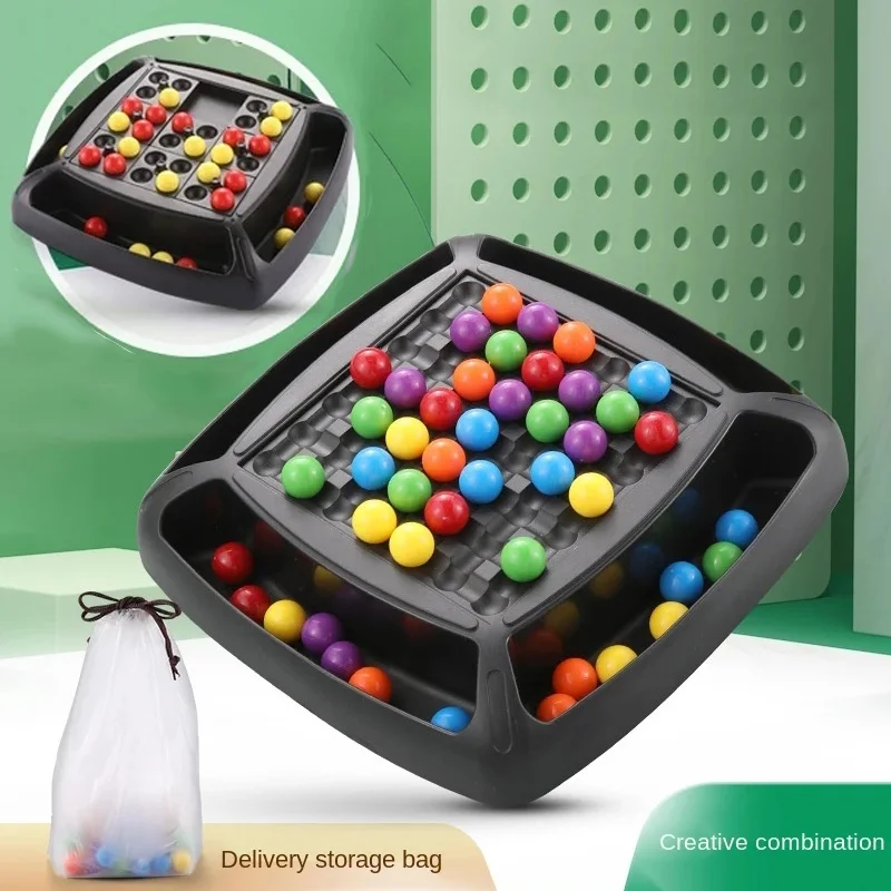 Children Rainbow Ball Elimination Game Puzzle Parent-child Interactive Games Toy