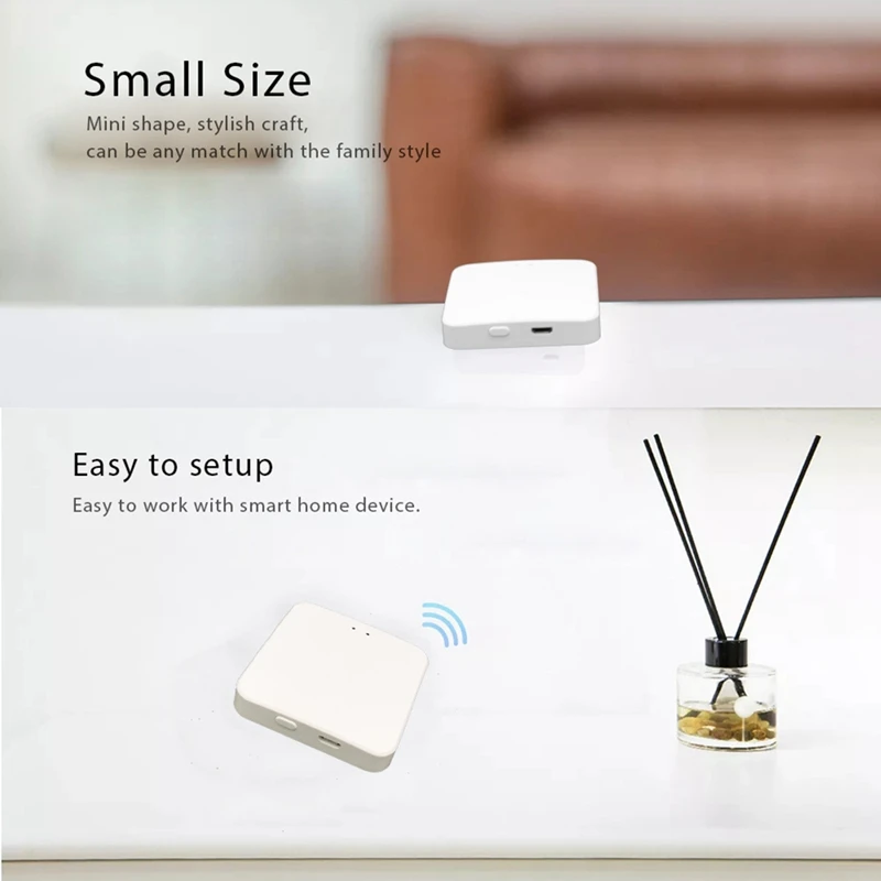 Multifunctional Tuya Graffiti Multimode Gateway Smart Home Control Mini Wireless Zigbee Bluetooth Gateway Durable Easy To Use