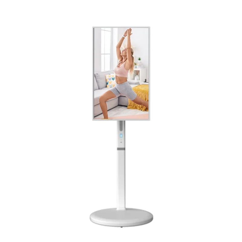 Smart Rotate Tv Ips Display Android 12 Touch Screen Portable Stand Tv Follow by Me Mobile 32 Inch Smart Tvs