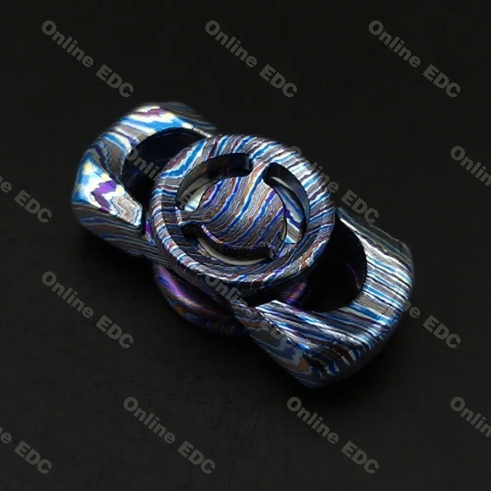 Used EDC Toys Newbee EDC Zircuti Hand Feel Fidget Spinner Limit Antistress Toy Fidget Sliders Metal Fidget Toys For Adults
