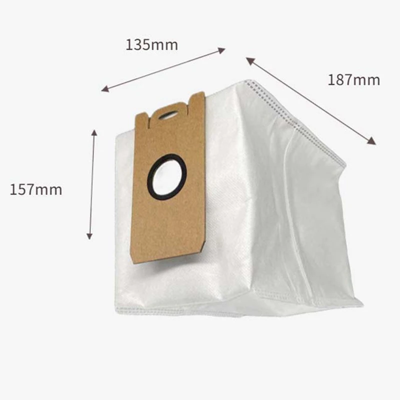 อะไหล่ถุงเก็บฝุ่นสําหรับเครื่องดูดฝุ่นหุ่นยนต์ Lydsto W2 ถุงขยะทดแทนอุปกรณ์เสริมชิ้นส่วนทดแทน
