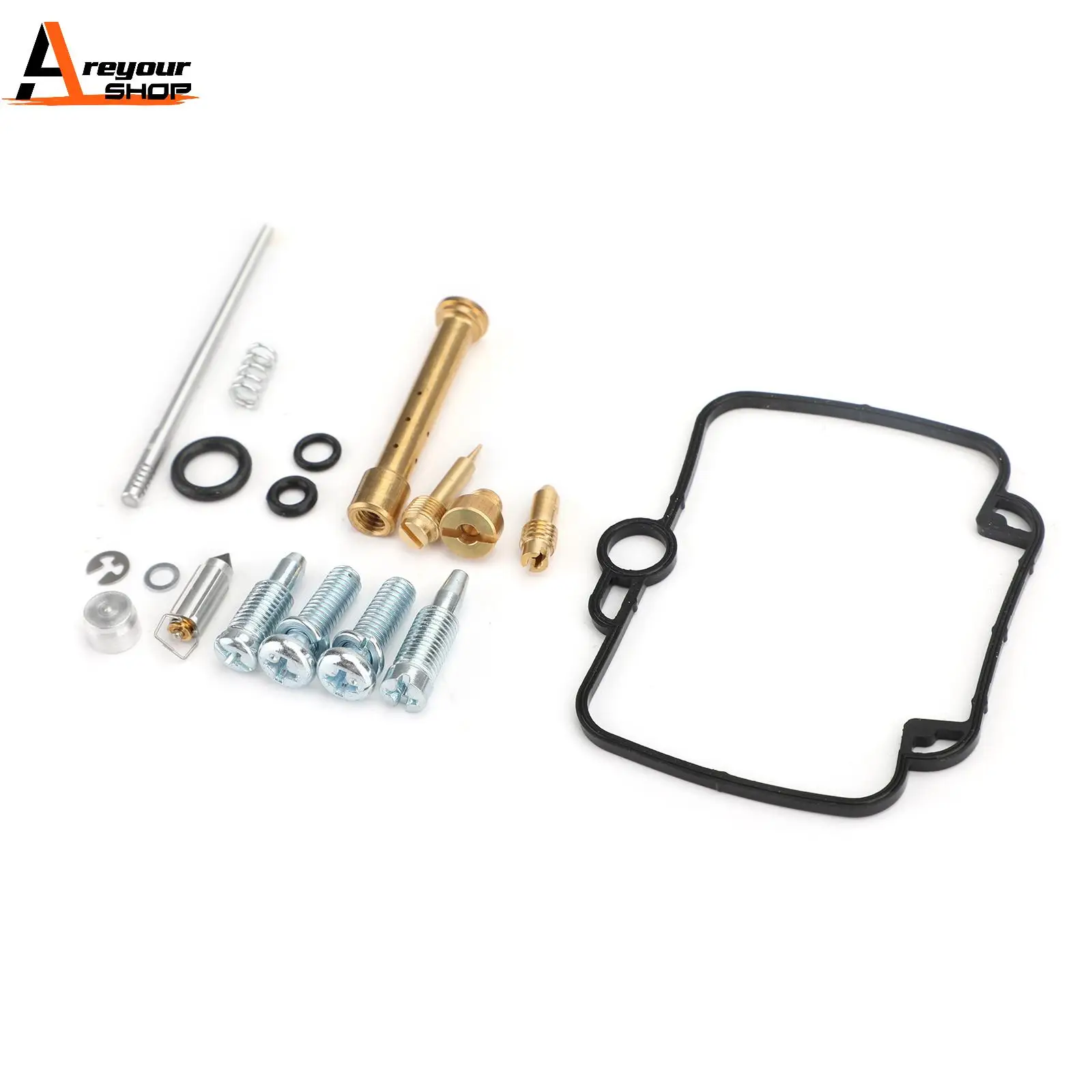 

Areyourshop For Suzuki Bandit 400 GSF400 GSF 400 1991-1993 1992 Carburetor Carb Repair Rebuild Kit Gasket 1Set