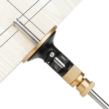 미세 조정 목공 휠 그무개, 유럽 스타일 스크라이버 목공 평행선 드로잉 장붓 도구