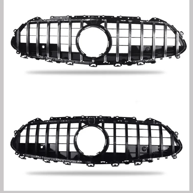 Front Bumper Grill Grille for Mercedes-Benz W218 CLS300 CLS350 CLS450 GT 2015-19 Racing Grills Car Exterior Accessories