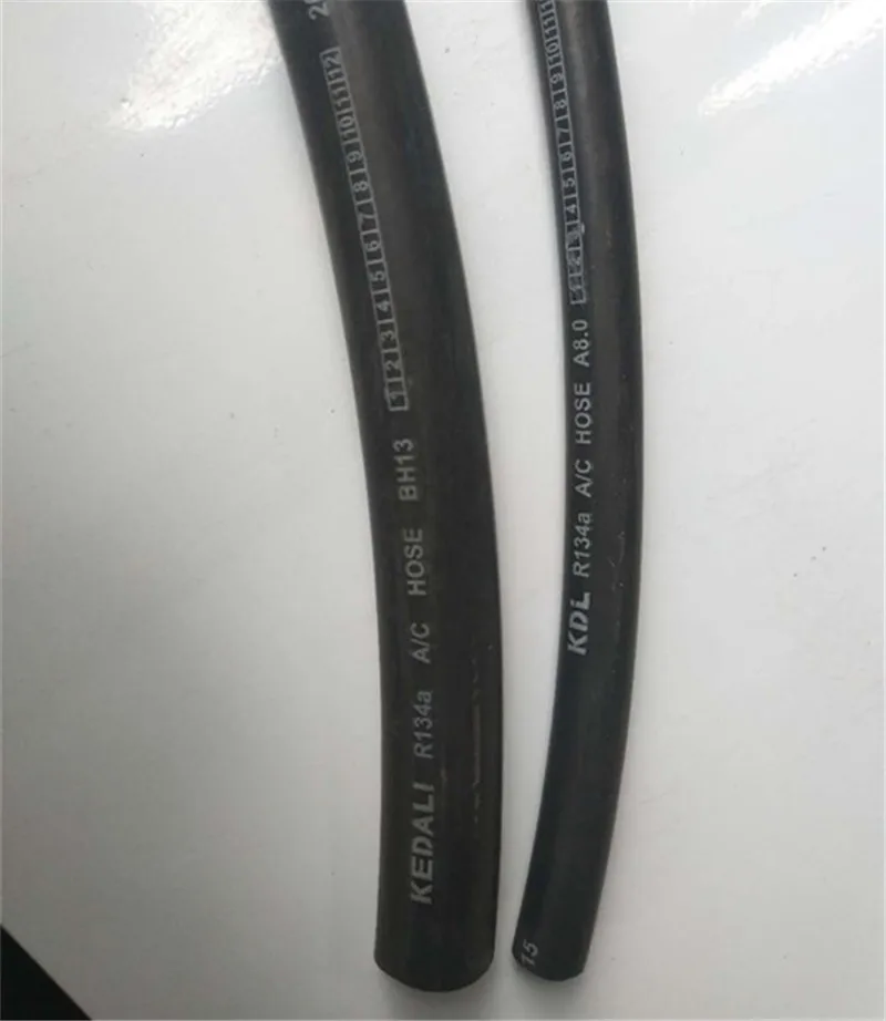 Automotive Air Conditioning Hoses R12 Four Layer Thick Wall Rubber Hose R134a Thin-walled Air-conditioning Pipe One Meter 1pc