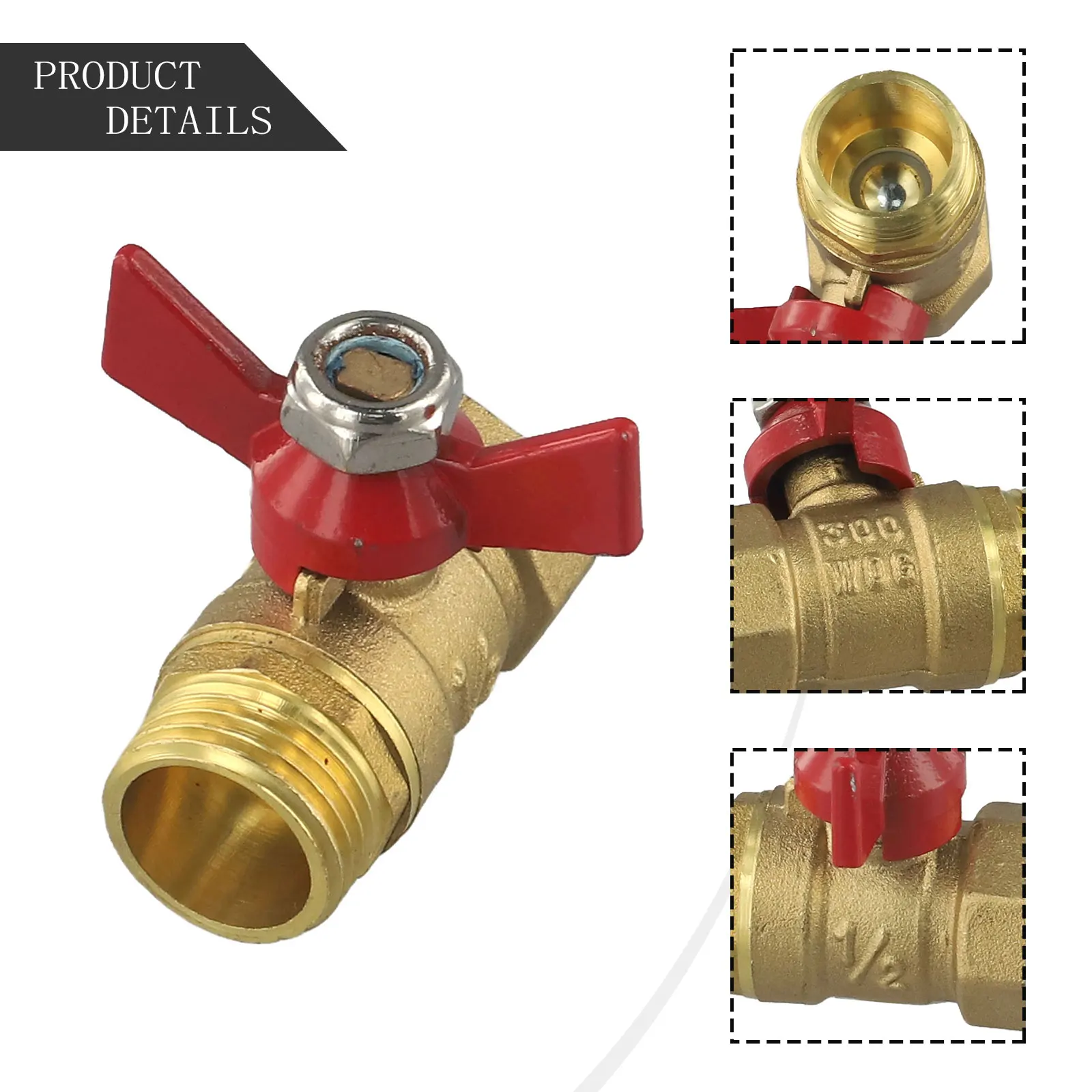 Brass Swivel Maximum Water Flow Easy Interior Ball Valve Brass Heavy Duty High Volume Water Flow Brass Swivel Fitting