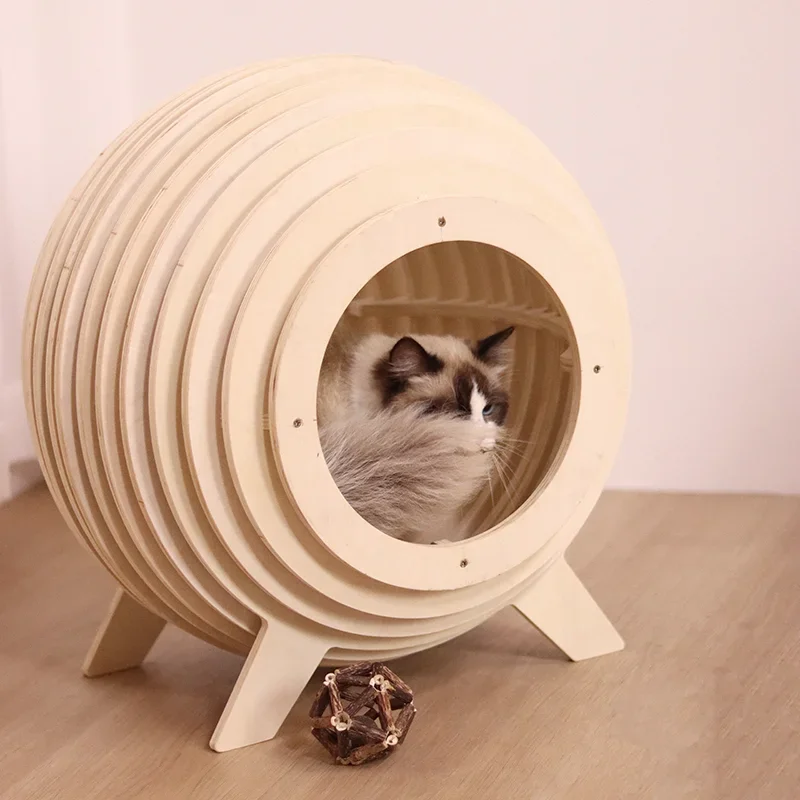 Cat universal honeycomb bed, dual-purpose ventilated summer pet bed, multi-functional wear-resistant cat nest