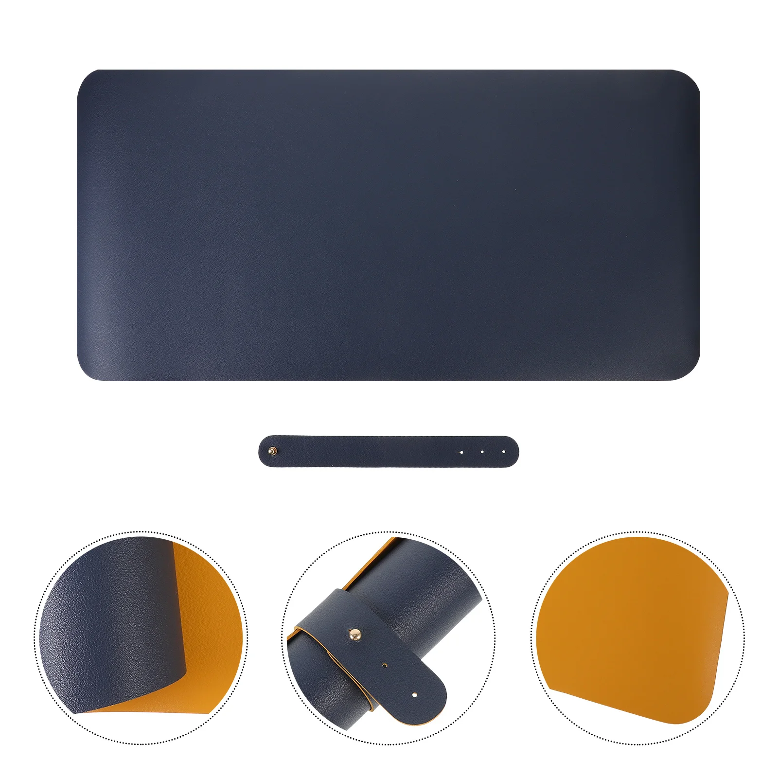 

Large Keyboard Cushion Mouse Pad Gaming Desk Mat Non-Slip Smooth Surface Office Laptop Computer Mousepad Desk Mat