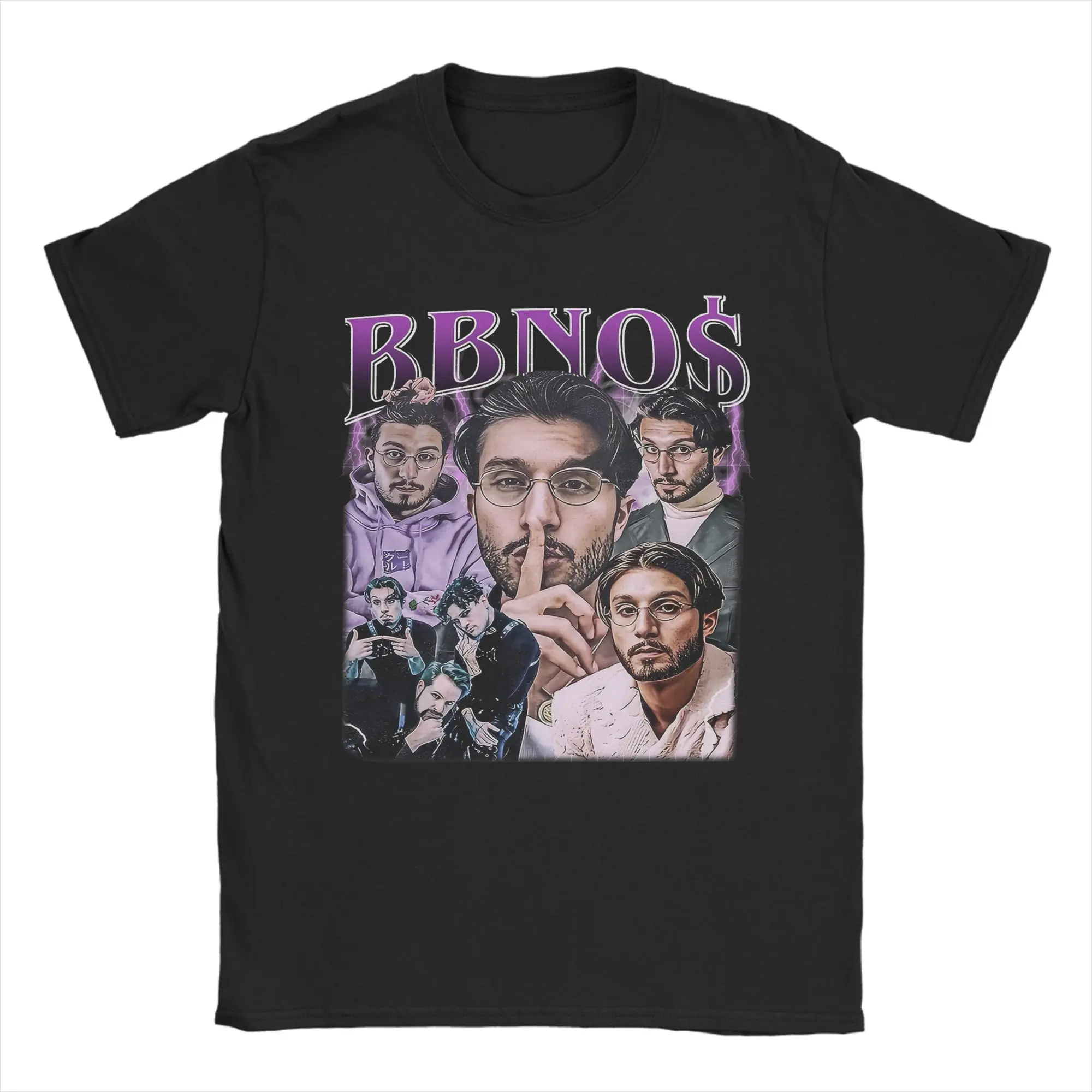 Men's Alexander Leon Gumuchian BBNOS T Shirt  Pure Cotton Tops Hipster Short Sleeve O Neck Tee Shirt Original T-Shirt