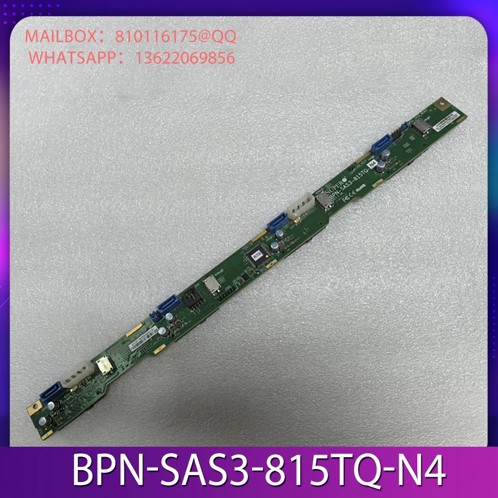 For Super BPN-SAS3-815TQ-N4 hard drive backplane U.2 SAS SATA backplane