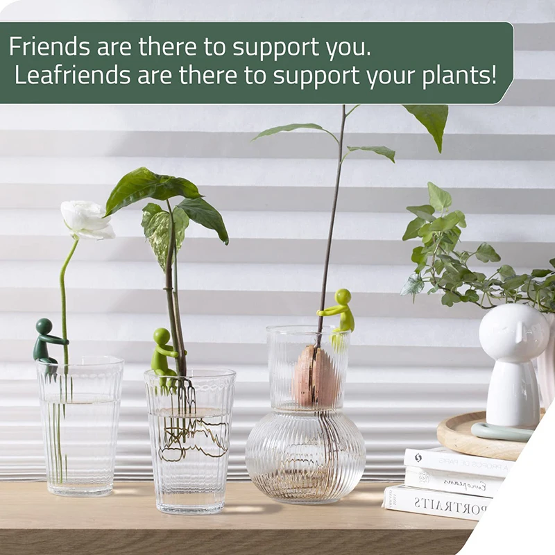 Support de plante mignon, copain de propagation de plante pour une station de propagation de plante, tiges de germes, pousses coupées, Europe, 3 pièces