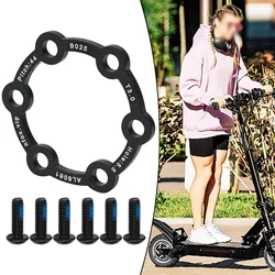High Durability Aluminum Alloy Bicycle Brake Disc Spacer 6 Hole Hub Heightening Pad Multiple Thickness Options