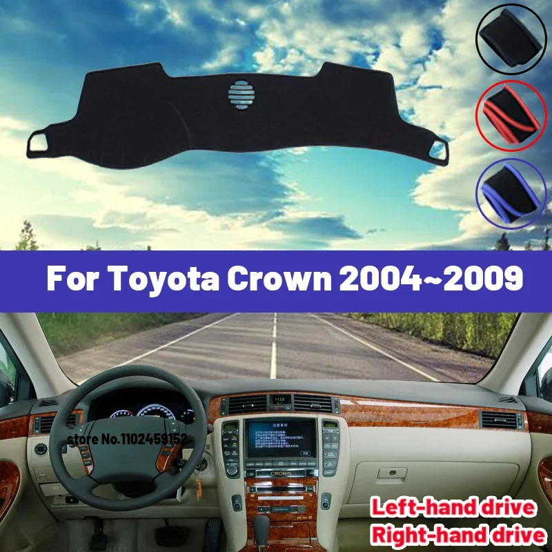

High Quality For Toyota Crown 2004 2005 2006 2007 2008 2009 Car Dashboard Cover Mat Sun Shade Avoid Light Pad Carpets Anti-UV