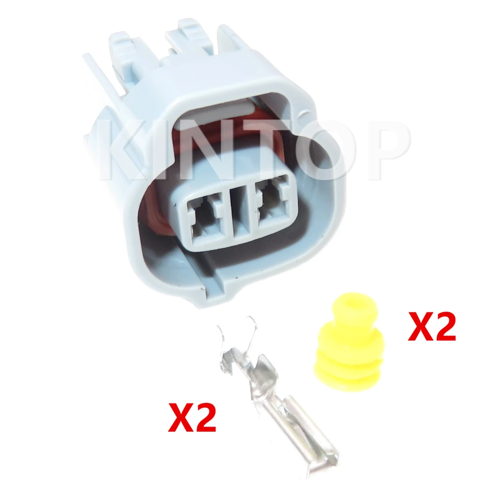 1 Set 2 Pins 6189-0031 Auto Solenoid Valve Electric Wire Cable AC Assembly Waterproof Socket Car Sealed Connector With Wires - Detail 1