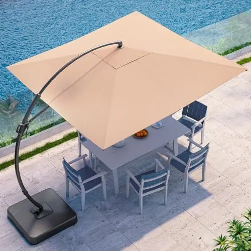 Outdoor Patio Umbrella with Base included