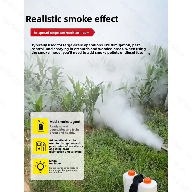 Fogger Disinfection ULV Sprayer Insecticide Atomizer Mosquito Killer Portable Fogging Machine For Farm Office Industrial
