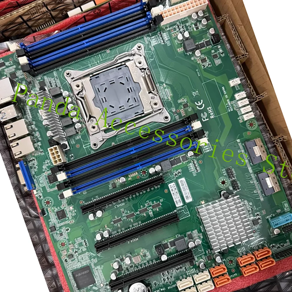 X10SRL-U server motherboard. Single channel 3-port X99 motherboard