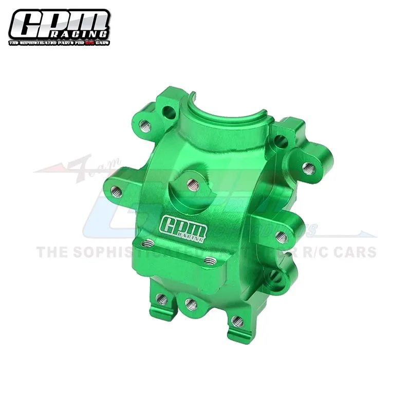 GPM CNC Alu 7075 Rear Differential Housing Rear Gearbox Cover 8380 For TRAXXAS 1/10 4-TEC Drift Ford Mustang