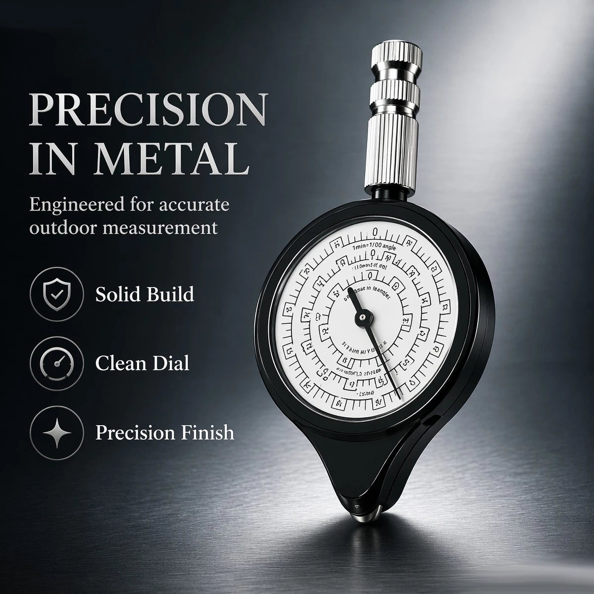 Multifunctional Measuring Instrument – High-Precision Compass & Odometer for Outdoor Climbing, Map Navigation Tool