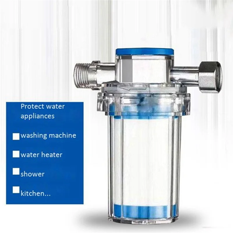 ABGR-5Pcs المنزلية إلى الشوائب الصدأ الرواسب غسالة سخان المياه دش تصفية المياه الجبهة جهاز تنقية مياه الصنبور سهلة ل